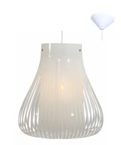 Pama - Pendant - 400mm - White - 4 Pack