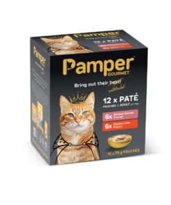 Pamper Gourmet Pate Multipack 12 x 75g