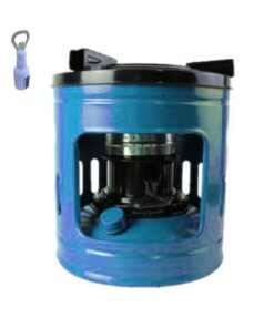 Panda Portable Paraffin Stove Cooker And Heater - Blue With Bottle Opener