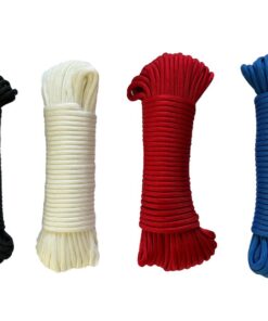 Paracord 550 Type III - 100% Nylon - 15m Bold Colour 4 Pack