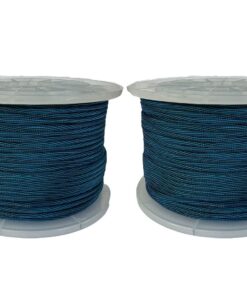 Paracord 550 Type III - 100% Nylon - Blue & Black