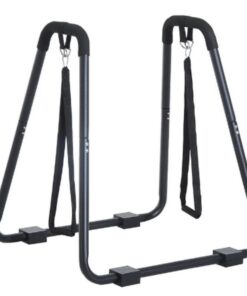 Parallel Bars 400 LBS Dip Stand Station Strength Training Fitness