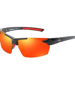 Paranoid Outdoor Photochromic Sport Sunglasses Black/Red