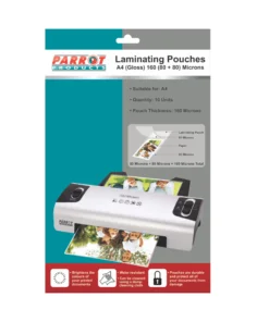 Parrot Laminating Pouch A4 10 Pack