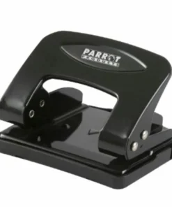 Parrot Steel Hole Punch 20 Sheets Black