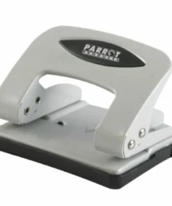Parrot Steel Hole Punch 20 Sheets Silver