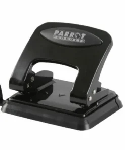 Parrot Steel Hole Punch 30 Sheet Black