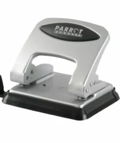 Parrot Steel Hole Punch 30 Sheet Silver