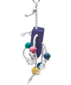 Parrot World Bird Toy Rope & Wood (T-020)