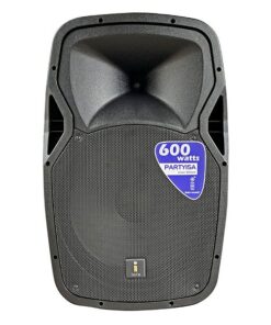 Party 15" Active Speaker with Speaker Stand and Wired Microphone