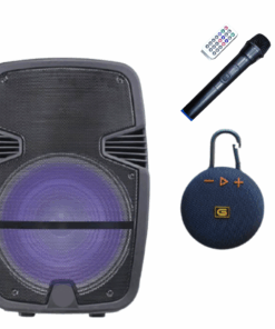 Party Box 12 inch Loudspeaker With Bluetooth Clip Speaker