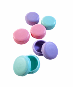 Pastel Macaron Decanting Mini Containers (10g x 6) - Pink, Purple, Blue