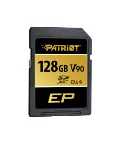 Patriot V90 128GB SDXC UHS-II U3 Class 10 SD Card