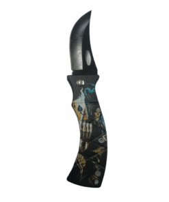 Patterned Folding Knife