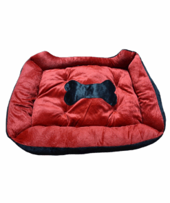 Pawcini Capacious Novelty Pet Bed & Lounger - Red - M