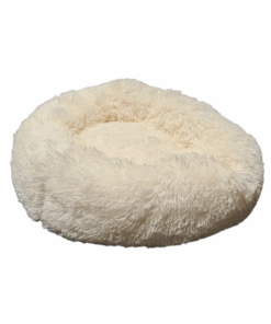 Pawcini Pet Calming Donut Cushion - White - L