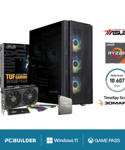 PCBuilder AMD Ryzen 7 5700X3D COMMANDER Windows 11 Gaming PC