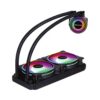 PCBuilder Hydro Chill 240MM AIO Liquid CPU Cooler ARGB
