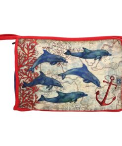 PE-Florence Blue Dolphins Ladies Travel Bag