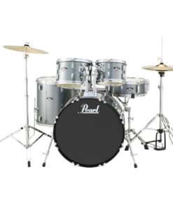 Pearl Roadshow Drum Set Complete 2024 Spec #706 Charcoal Metallic