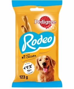 Pedigree Rodeo Oral Care Dog treats for Adult Dogs with Chicken 12 x 123g