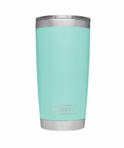 PEISKOS 600ml Vacuum Insulated Flask Leak Proof Tumbler with Lid - Tiffany Blue