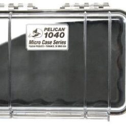 Pelican 1040 Micro Clear Case - Black
