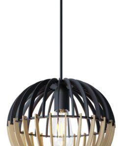 Pen811 Bamboo - Round Shaped Bamboo Pendant