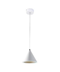 Pendant - 1 Light - Aluminium - White - LED - 1x15w - 2 Pack