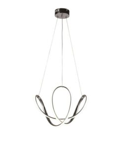 Pendant Galaxy LED Satin Silver Style Light -DRSA8001