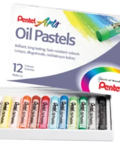 Pentel Oil Pastels Set of 12 Colours