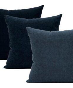 PepperSt Denim Scatter Cushion Set (3 Cushions) - 50cm x 50cm