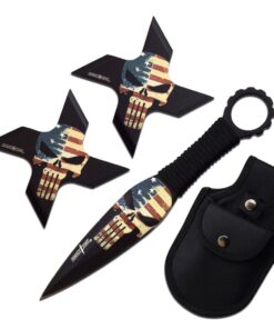 Perfect Point Throwing Stars and Throwing Knife Set - PP-127-3A