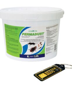 Permadust Ant and Cockroach Insect Repellent Powder 3 kg - 3 Pack & Keyring