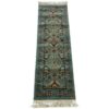 Persian Blue Floral Runner Rug - 150 x 50 cm