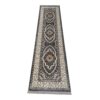 Persian Classic Floral Runner/Rug - Grey/Beige - 300 x 80 cm