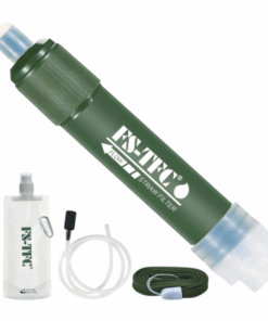 Personal Water Filter Straw Mini Water Purifier Survival Gear