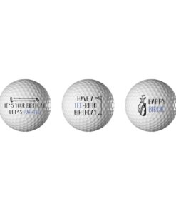 Personalised Golf Balls - Birthday