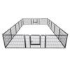 Pet Adjustable Heavy Duty Large Capacity Metal Playpen Cage (6pcs) - M