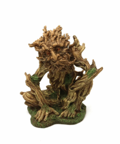 Pet Aquarium Old Man Tree Face Resin Fish Tank Decoration (17cm)