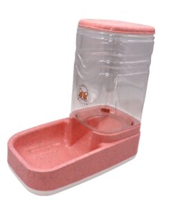 Pet Automated / Gravity Food Feeder - Pink