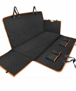 Pet Car Seat Cover for Dogs Waterproof & Scratch-Proof with Pockets