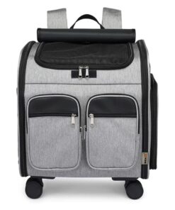 Pet Carrier / Backpack With Wheels For Cat
