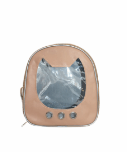 Pet Cats, Dog Backpack 7 Ventilated Hole Design - Brown