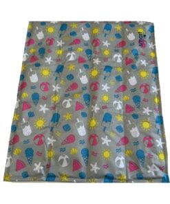 Pet Cooling Mat - Small Dog - Patterned - Grey Pattern