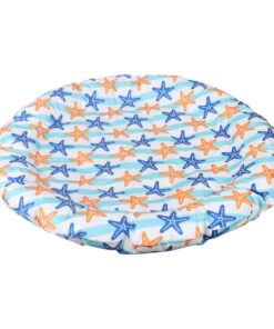 Pet Cooling Pad Pet Cooler Bed-Round Starfish Style - 72cm