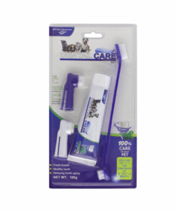 Pet Dental Care Toothpaste Toothbrush Teeth Cleaning & Fresh Breath Kit