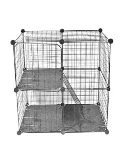 Pet DIY Indoor Small Animal Cage Playpen 17 Pieces (75cm)