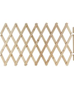 Pet Dog Cat Extendable Retractable Durable Wood Door Mounted Barrier Fence - M