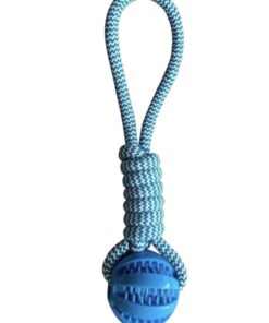 Pet Dog Chewing Rope Knot Toy Bite Resistant Tug Of War Food